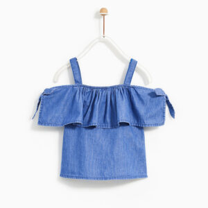 Blue Denim Top